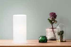 EGLO Geo Matte Glass Table Lamp