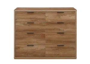 Birlea Stockwell Merchant Chest Rustic Oak