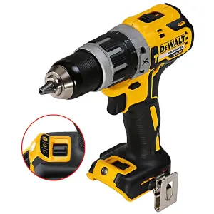 Dewalt DCD796N 18v XR Li-Ion Brushless Compact Combi Hammer Drill + Bit Holder