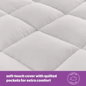 SILENTNIGHT DEEP SLEEP 10CM MATTRESS TOPPER - SUPER KING