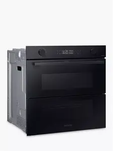 Samsung Series 4 NV7B45305AK Dual Cook Flex Self Cleaning Single Oven, Black