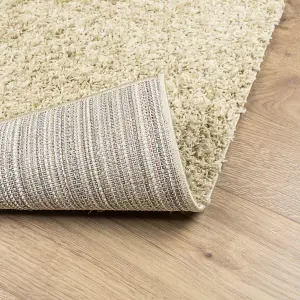 Shaggy Rug PAMPLONA High Pile Modern Gold 100x200 cm