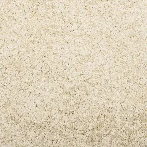 Shaggy Rug PAMPLONA High Pile Modern Gold 140x200 cm