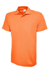 Uneek - Unisex Classic Poloshirt - 50% Polyester 50% Cotton - Orange - Size M