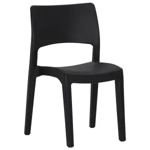 Berkfield Garden Chairs 2 pcs Polypropylene Anthracite