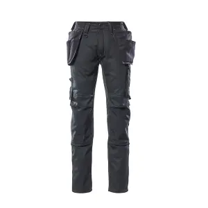 Mascot Unique Lightweight Trousers with Holster Pockets (Black)  (32.5) (Leg Length - Regular)