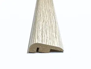 Laminate Wood Flooring MDF End Edge Threshold Trim Long 0.9m Length Strip - Washington Oak