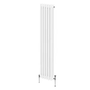 Traditional 3 Column Radiator - 1800 x 292 mm - White