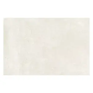 Zen Matt Ivory Concrete Effect Porcelain Outdoor Tile - Pack of 1, 0.54m² - (L)900x(W)600