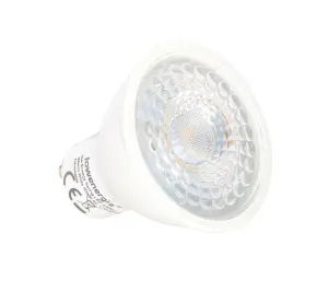 50w Equivalent Brightness GU10 5w LED Spotlight - Warm White - Dimmable