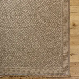 ESHA Machine Washable Jute Boho Runner Rug 79 x 220 cm