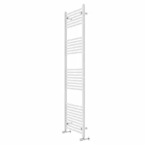 Rinse Straight Bathroom Heated Towel Rail Ladder Radiator White 1800x600mm