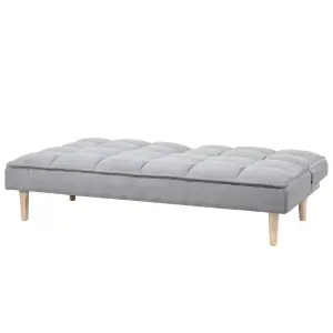 Sofa Bed SILJAN Light Grey Grey