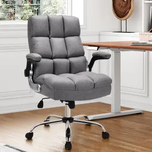 Costway Executive Office Chair Ergonomic Padded High Back Swivel Computer Desk Chairs