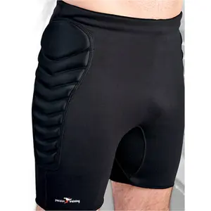 Adult MEDIUM Padded Goal-Keeping Baselayer Shorts - EVA Hip & Thigh Keeper GK