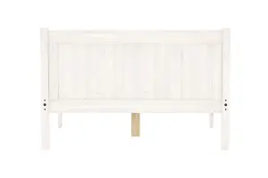 Birlea Trent Small Double Frame In Bed White