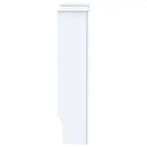 Berkfield MDF Radiator Cover White 205 cm