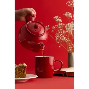 Price & Kensington Teapot Red / 2 cups