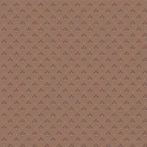 Galerie Apelviken Blue Pink Gold Mini Tulip Motif Smooth Wallpaper