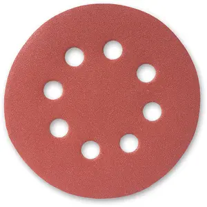 Axminster Workshop Abrasive Discs 125mm (Pkt 12) - Mixed