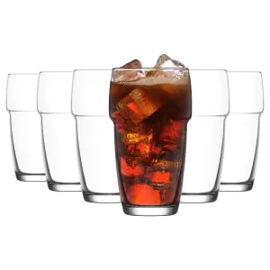 Galata Stacking Highball Glasses - 340ml - Pack of 6