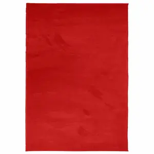 Rug OVIEDO Short Pile Red 200x280 cm