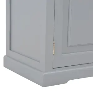 Berkfield TV Cabinet Grey 120x30x40 cm Wood