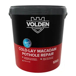 Volden Pothole Repair Ready mixed Macadam, 10kg Tub