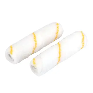 GoodHome Short Pile Microfibre Roller sleeve, Pack of 2, (L)100mm