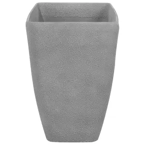 Flower Pot Stone Grey 74 x 32 x 45 cm BARIS