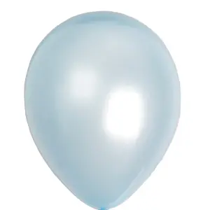 Globos Latex Balloons (Pack of 100) Pearlised Blue (One Size)