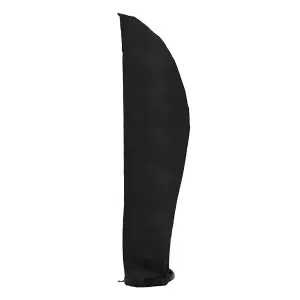 Black Waterproof Outdoor Banana Umbrella Cover with Zipper