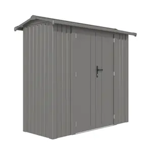 Rowlinson Brentvale 8x4 Premium Apex Metal Shed with Assembly