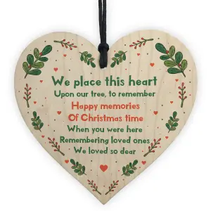 Handmade Memorial Gift To Hang On Christmas Tree Mum Dad Nan Grandad Memorial Gift