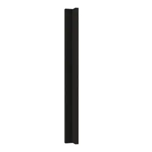 GoodHome Verbena Matt charcoal Standard Corner post, (W)59mm (L)715mm