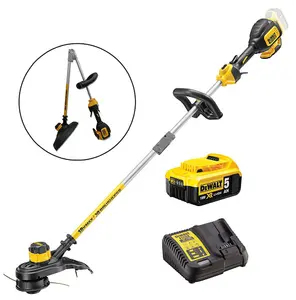 Dewalt DCM561P1S 18v XR Brushless Grass Trimmer Split Shaft 1x 5.0ah +Extra Line