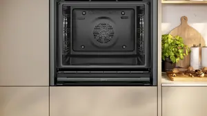 NEFF B54CR71G0B Built-in Pyrolytic Single Multi-function pyrolytic Oven - Black