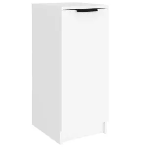 Berkfield Shoe Cabinet White 30x35x70 cm Engineered Wood