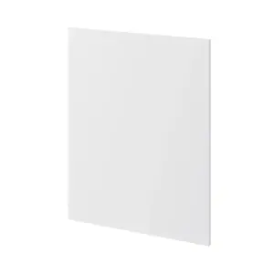 GoodHome Alpinia Matt white tongue & groove shaker Standard End panel (H)720mm (W)570mm