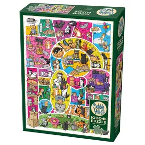 Doodlecats Jigsaw Puzzle 1000 Pieces