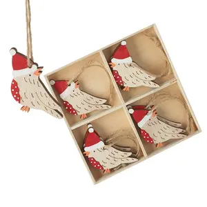 Bird Set Hanging Ornament (Set of 8)