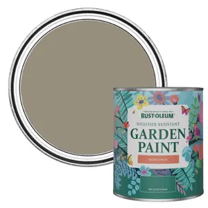 Rust-Oleum Cocoa Satin Garden Paint 750ml