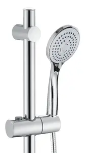 Bristan Sirrus Gummers Opac Exposed Thermostatic Mixer Shower + Riser Rail