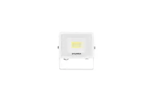 Sylvania SylFlood 26W IP65 White Outdoor LED Floodlight - Twin Pack