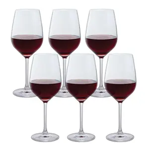 Dartington Crystal Bar Six Red Wine Glasses (Set of 6)