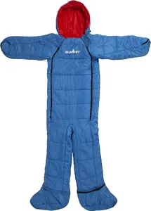 Wearable Sleeping Bag Blue Adults Small/Medium