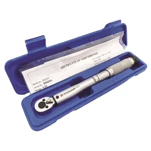 TORQUE WRENCH 3/8" DRIVE LOW RANGE 5-25NM CV STEEL RATCHET GARAGE TOOL SS030