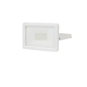 GoodHome Lucan AFD1018-NW White Mains-powered Cool white LED Without sensor Floodlight 2000lm