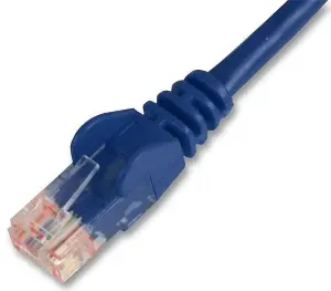 PRO SIGNAL - 0.2m Blue Cat5e Snagless UTP Ethernet Patch Lead