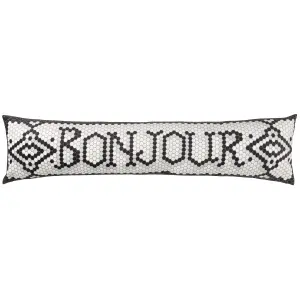 furn. Bonjour Mosaic Message Velvet Draught Excluder